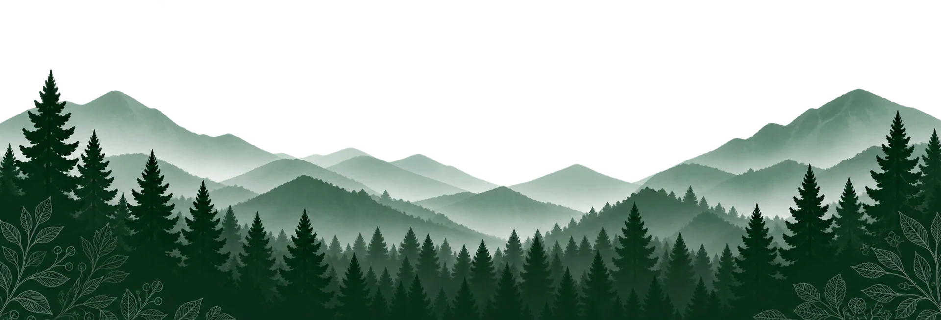 Himalayan Mountain Pine Silhouettes - Adrushya Estates